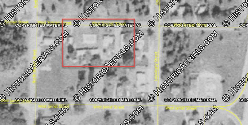 Mich-La Motel - 1975 Aerial (newer photo)